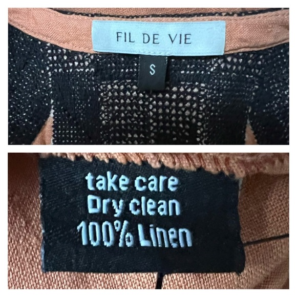 Fil De Vie Embroidered Kaftan Dress S - Picture 15 of 15